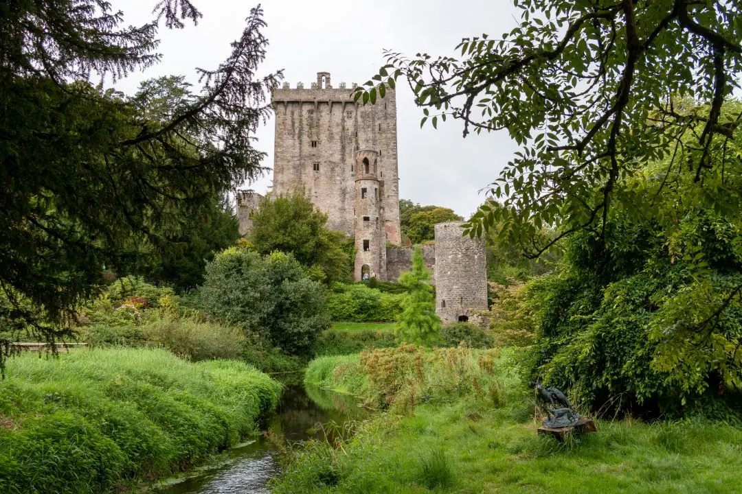 Blarney Castle view from the park