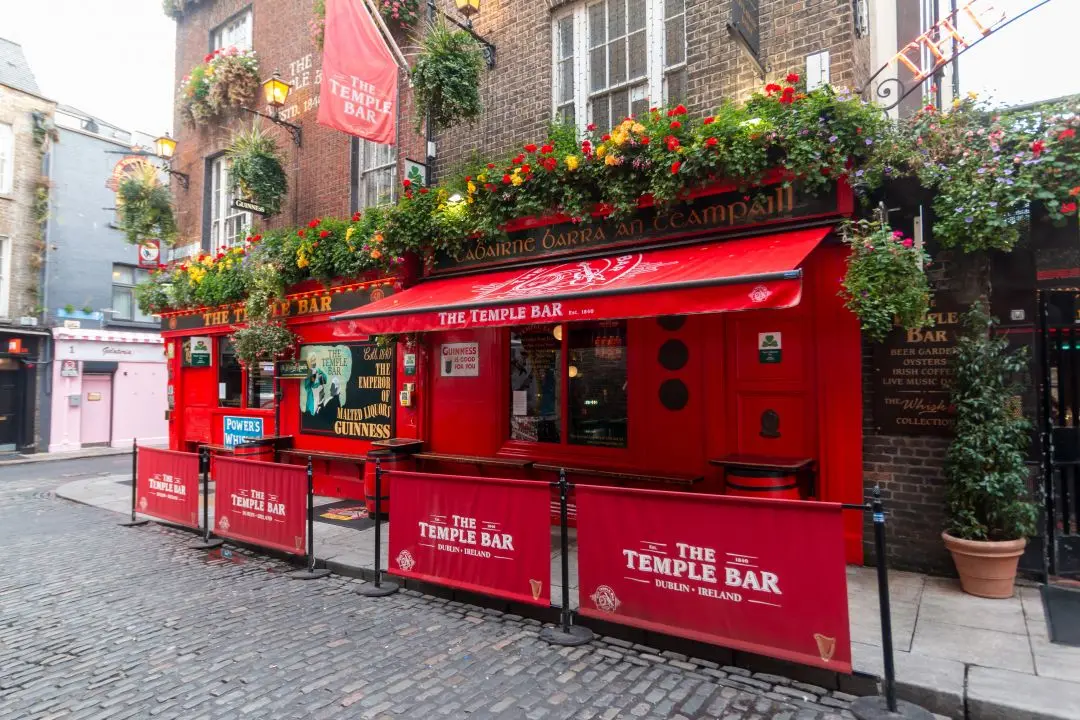 ireland dublin the temple bar