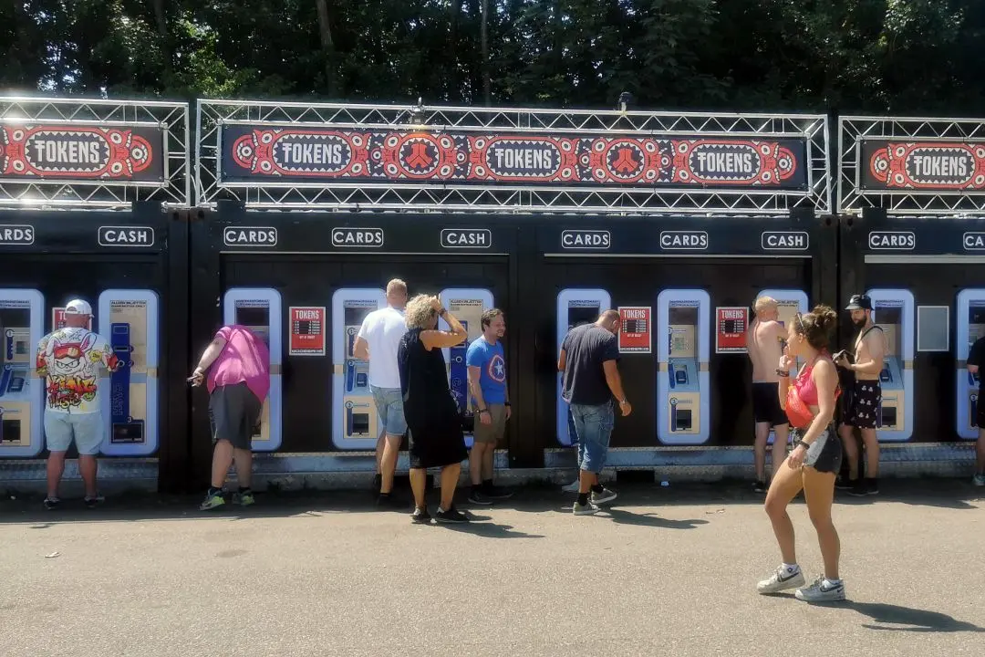 defqon.1 2023 token dispenser cash cards