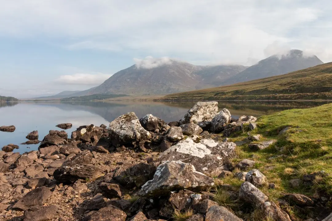 ireland landscape lake connemara